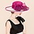 preiswerte Hochzeit Kopfschmuck-Flax Kentucky Derby Hat / Hats with Flower 1pc Wedding / Special Occasion / Casual Headpiece