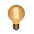 billiga Glödlampa-1st 40 W E26 / E27 G80 Varmvit 2200-2700 k Kontor / företag / Bimbar / Dekorativ Glödande Vintage Edison glödlampa 220-240 V