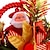 Недорогие Рождественский декор-Рождественские украшения Праздник пластик Рождественская елка Оригинальные Рождественские украшения