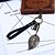 Χαμηλού Κόστους Sleutelhangers-Keychain Leaf Vintage Ethnic Ring Jewelry Black For Date Street