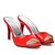 cheap Women&#039;s Sandals-Women&#039;s Sandals Daily Summer Stiletto Heel PU White Red