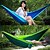 cheap Camping Furniture-Camping Hammock Outdoor Portable Lightweight Cotton for 2 person Camping / Hiking Outdoor Travel Green Red Dark Blue