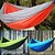 cheap Camping Furniture-Camping Hammock Outdoor Portable Lightweight Cotton for 2 person Camping / Hiking Outdoor Travel Green Red Dark Blue