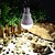 cheap Pathway Lights &amp; Lanterns-1pc 3 W Led Street Light / Solar Wall Light Solar Cold White 5 V Outdoor Lighting / Swimming pool / Garden 12 LED Beads