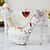 cheap Wedding Shoes-Women&#039;s Wedding Shoes Spring &amp;  Fall Stiletto Heel Round Toe Wedding Party &amp; Evening Rhinestone / Crystal / Pearl Anime Solid Colored PU White