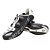 abordables Zapatos de ciclismo-SIDEBIKE Adulto Zapatillas de ciclismo con pedal y cala Calzado para Bicicleta de Carretera Fibra de Carbono Amortización Ciclismo Negro Hombre Zapatillas Carretera / Zapatos de Ciclismo
