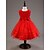זול שמלות למסיבות-ילדים קטן בנות שמלה אחיד לבן סגול אדום ללא שרוולים תחרה פפיון לבוש מהודר שמלות קיץ רזה