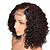 abordables Pelucas del cordón sintéticas-Synthetic Wig Synthetic Lace Front Wig Curly Layered Haircut Side Part Lace Front Wig Short Natural Black #1B Dark Brown#2 Synthetic Hair 14 inch Women&#039;s with Baby Hair Adjustable Natural Hairline
