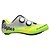 abordables Zapatos de ciclismo-SIDEBIKE Adulto Zapatillas de ciclismo con pedal y cala Calzado para Bicicleta de Carretera Fibra de Carbono Amortización Ciclismo Verde Hombre Zapatillas Carretera / Zapatos de Ciclismo