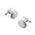 cheap Wedding Gifts-Personalized Chrome Cufflinks &amp; Tie Clips Groom / Groomsman / Ring Bearer Wedding / Daily Wear -