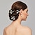 זול רצועות שיער-פנינה ביגוד לראש / פין שיער עם פרחוני 1 pc חתונה / אירוע מיוחד / קזו&#039;אל כיסוי ראש