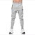 cheap Sweatpants-Men&#039;s Sweatpants Joggers Track Pants Pants / Trousers Sweatpants Athleisure Wear Stripes Thermal Warm Black Gray+White / Stretchy / Athletic / Street