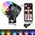 お買い得  舞台照明-YouOKLight 1個 6 W 4 LEDビーズ リモートコントロール LED舞台照明 RGB 85-265 V ホーム／オフィス