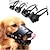 cheap Dog Collars, Harnesses &amp; Leashes-Adjustable Leather Dog Muzzle Anti Bark Bite Chew Dog Training Products For Small Medium Large Dogs Outdoor Pet Products XS-XL