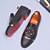 Χαμηλού Κόστους Ανδρικά Φορετά &amp; Μοκασίνια-Ανδρικά Μοκασίνια &amp; Ευκολόφορετα Φόρεμα Παπούτσια Πένυ Loafers Loafers καινοτομίας Βίντατζ Βρετανικό Καθημερινά Πάρτι &amp; Βραδινή Έξοδος Φο Δέρμα Μαύρο Χρυσό Ασημί Χειμώνας Φθινόπωρο