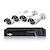 cheap NVR Kits-Hiseeu® 4CH 1080P 48V POE NVR Kit CCTV System 2MP Outdoor IP66 Metal IP Camera waterproof P2P Home Security Surveillance Kit