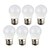 cheap LED Globe Bulbs-6pcs 3W 400lm E27 LED Globe Bulbs Decorative Cold White / Warm White AC220-240V Lampadas No Flicker Indoor Led Lighting Bulbs