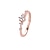 זול טבעות-1 pc טבעת הטבעת טבעת For בגדי ריקוד נשים קריסטל יומי ליציאה מועדונים פליז יהלום מדומה קלאסי מסוגנן פרח / זנב טבעת
