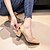 cheap Women&#039;s Heels-Women&#039;s Heels Pumps Chunky Heel Pointed Toe PU Minimalism Fall Almond / Black / Daily