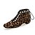 cheap Women&#039;s Boots-Women&#039;s Boots Fashion Boots Fall &amp; Winter Chunky Heel Square Toe British Wedding Party &amp; Evening Leopard Leather Booties / Ankle Boots Leopard