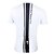 abordables Ropa de ciclismo para mujer-ILPALADINO Hombre Manga Corta Maillot de Ciclismo Verano Poliéster Negro / Blanco Bicicleta Camiseta / Maillot Cima Ciclismo de Montaña Ciclismo de Pista Resistente a los UV Secado rápido Transpirable