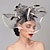 cheap Fascinators-Elegant &amp; Luxurious Feather / Linen / Rayon Kentucky Derby Hat / Fascinators / Headpiece with Feather / Floral / Flower 1pc Wedding / Horse Race / Ladies Day Headpiece