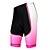 abordables Ropa de ciclismo para mujer-Arsuxeo Mujer Maillot de Ciclismo Manga Corta Bicicleta Maillot Camiseta con 3 bolsillos traseros MTB Bicicleta Montaña Ciclismo Carretera Transpirable Diseño Anatómico Secado rápido Rosa Rayas