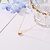 cheap Necklaces-Women&#039;s Charm Necklace Classic Stylish Heart Ladies Simple Classic Alloy Gold 48+5 cm Necklace Jewelry 1pc / pack For Date Going out