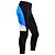 preiswerte Herrenbekleidungs-Sets-Nuckily Damen Langarm Radtrikot mit Fahrradhosen Bergradfahren Rennrad Winter Blau Blumen Pflanzen Fahhrad Sportkleidung Lycra Polyester Windundurchlässig 3D-Pad Atmungsaktiv Anatomisches Design