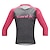 cheap Women&#039;s Cycling Clothing-SANTIC Women&#039;s Cycling Jersey Bike Tee Tshirt Jersey Mountain Bike MTB Road Bike Cycling Sports Retro Patchwork Rosy Pink UV Resistant Breathable Ultraviolet Resistant Clothing Apparel Advanced