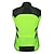 cheap Men&#039;s Jackets &amp; Gilets-WOSAWE Men&#039;s Cycling Vest High Visibility Bike Vest Gilet Windbreaker Sleeveless Jersey Mountain Bike MTB Road Bike Cycling Navy Black Green Windproof Reflective Back Pocket Sports Clothing Apparel