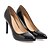 cheap Women&#039;s Heels-Women&#039;s Heels Daily Stiletto Heel PU Black White Yellow