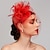 Χαμηλού Κόστους Fascinators-φτερό / δίχτυ fascinators καπέλο kentucky derby / headpiece με φτερό / floral / λουλούδι 1 τεμ. γάμος / ειδική περίσταση / κεφαλή ιπποδρομιών