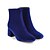 cheap Women&#039;s Boots-Women&#039;s Boots Block Heel Boots Daily Office &amp; Career Booties Ankle Boots Chunky Heel Suede Black Red Blue