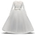 cheap Party Dresses-Kids Girls&#039; Dress Solid Colored Long Sleeve Wedding Party Holiday Active Sweet Maxi Flower Girl&#039;s Dress Summer Spring White Pink Wine