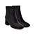 cheap Women&#039;s Boots-Women&#039;s Boots Block Heel Boots Daily Office &amp; Career Booties Ankle Boots Chunky Heel Suede Black Red Blue