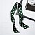 cheap Bag Scarf-Silk Scarf / Ribbon Women&#039;s Daily Black / White / Green