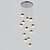 abordables Lustres-12 ampoules 50 cm lustre métal galvanisé traditionnel / classique 110-120v / 220-240v