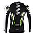 cheap Men&#039;s Clothing Sets-Nuckily Men&#039;s Women&#039;s Long Sleeve Cycling Jersey with Tights Black Plus Size Bike Jersey Clothing Suit Windproof Breathable Quick Dry Anatomic Design Reflective Strips Winter Sports Polyester Holiday