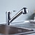 cheap Pullout Spray-Single Handle One Hole Kitchen faucet Chrome Pull-out Centerset Kitchen Taps Solid Brass Commercial Sprayer Kitchen Sink Faucets with Cold and Hot Water