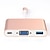 voordelige Mobiele telefoonkabels-Type-C Adapter &lt;1m / 3ft 1 tot 3 Aluminium USB kabeladapter Voor Macbook / Samsung / Lenovo