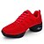 cheap Dance Sneakers-Women&#039;s Dance Shoes Dance Sneakers Sneaker Flat Heel White / Black / Red / Practice / EU40