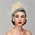 cheap Fascinators-Elegant &amp; Luxurious Feather Kentucky Derby Hat / Fascinators / Headpiece with Feather / Floral / Flower 1pc Wedding / Horse Race / Ladies Day Headpiece