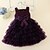 זול שמלות לתינוקות בנות-שמלה כותנה שרוול ארוך אחיד בסיסי בנות תִינוֹק / פעוטות