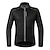cheap Men&#039;s Clothing Sets-WOSAWE Men&#039;s Women&#039;s Long Sleeve Cycling Jersey with Tights Winter Fleece Polyester Black Bike Clothing Suit Thermal / Warm Waterproof Windproof Fleece Lining Back Pocket Sports Solid Color Mountain