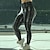 ieftine Jambiere și colanți de yoga-Pentru femei Pantaloni de yoga Controlul abdomenului Lift Fesier Uscare rapidă Talie Înaltă Fitness Gimnastică antrenament Alergat Dresuri Ciclism Jambiere Pantaloni Imprimare 3D Negru Auriu Roșu