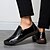 voordelige Hereninstappers &amp; loafers-Heren Comfort schoenen Nappaleer / Leer Lente zomer Loafers &amp; Slip-Ons Zwart / Lichtbruin / Donker Bruin / EU40