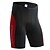 billige Shorts, tights og bukser for menn-Jaggad Herre Fôrede sykkelshorts Sykkel Fôrede shorts Bukser Pustende 3D Pute Fort Tørring sport Helfarge Spandex Svart / Rød Veisykling triathlon Klær Slimfit Sykkelklær Avanserte sømteknikker