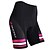 cheap Men&#039;s Clothing Sets-Nuckily Women&#039;s Short Sleeve Cycling Jersey with Shorts Nylon Elastane Polyester Blue Pink Floral Botanical Bike Shorts Jersey Padded Shorts / Chamois Waterproof Breathable Ultraviolet Resistant
