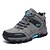 cheap Footwear &amp; Accessories-Men&#039;s Hiking Shoes Sneakers Hiking Boots Shock Absorption Breathable Lightweight Wearproof High-Top Outsole Pattern Design Fishing Hiking Climbing Terry Autumn / Fall Winter Black Army Green Grey